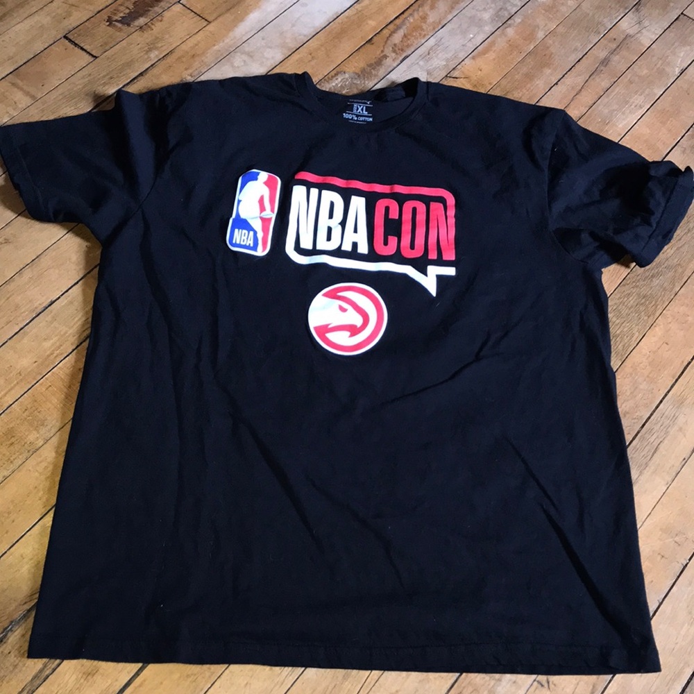 Atlanta Hawks Black Graphic‎ T-Shirt